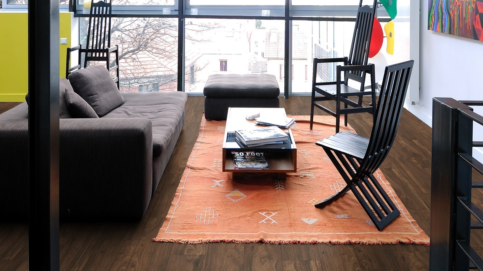 Laminat Select Nussbaum Toscana D3070 1-Stab Landhausdiele 4V Breite 193mm