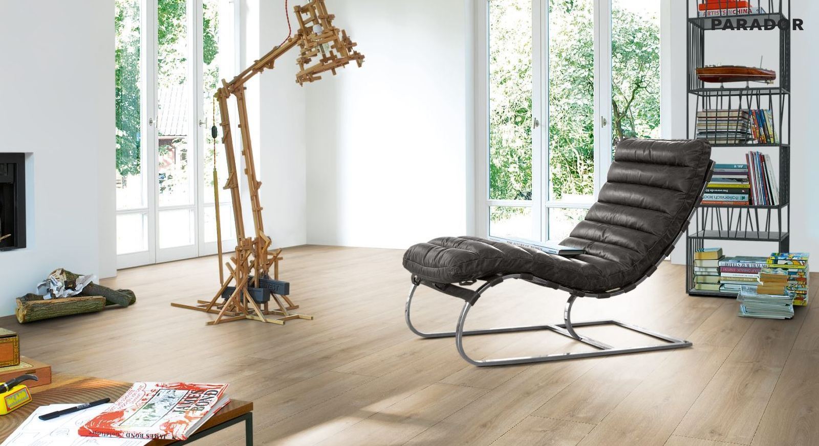 Parador Laminat Trendtime 6 Eiche Nova Hell Gekälkt Schlossdiele 4V