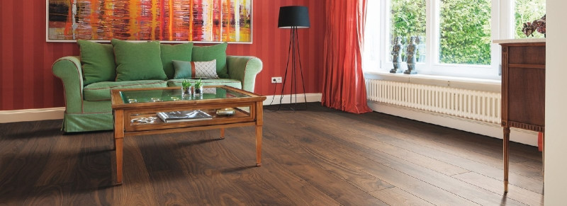 HARO Parquet 4000 American Walnut Markant naturaLin plus 1-strip 4V main product photo