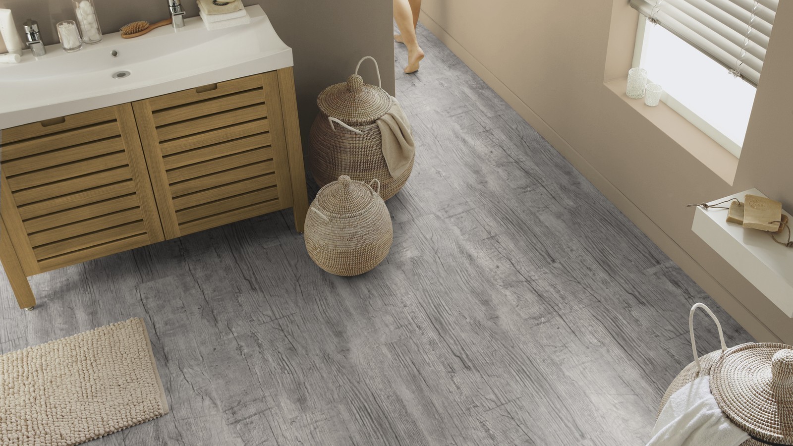 Tarkett Laminat Vintage 832 Eiche Garriga grau Landhausdiele