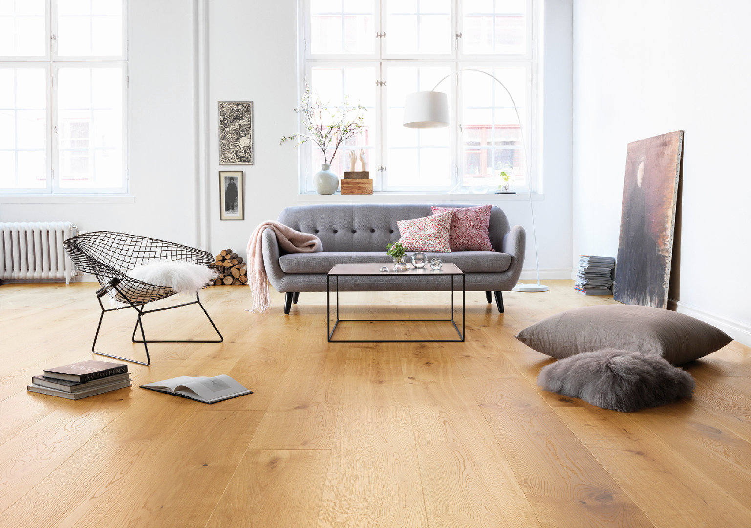 Tarkett Parkett Atelier Elegance Mix Eiche Landhausdiele / Breite Diele M4V