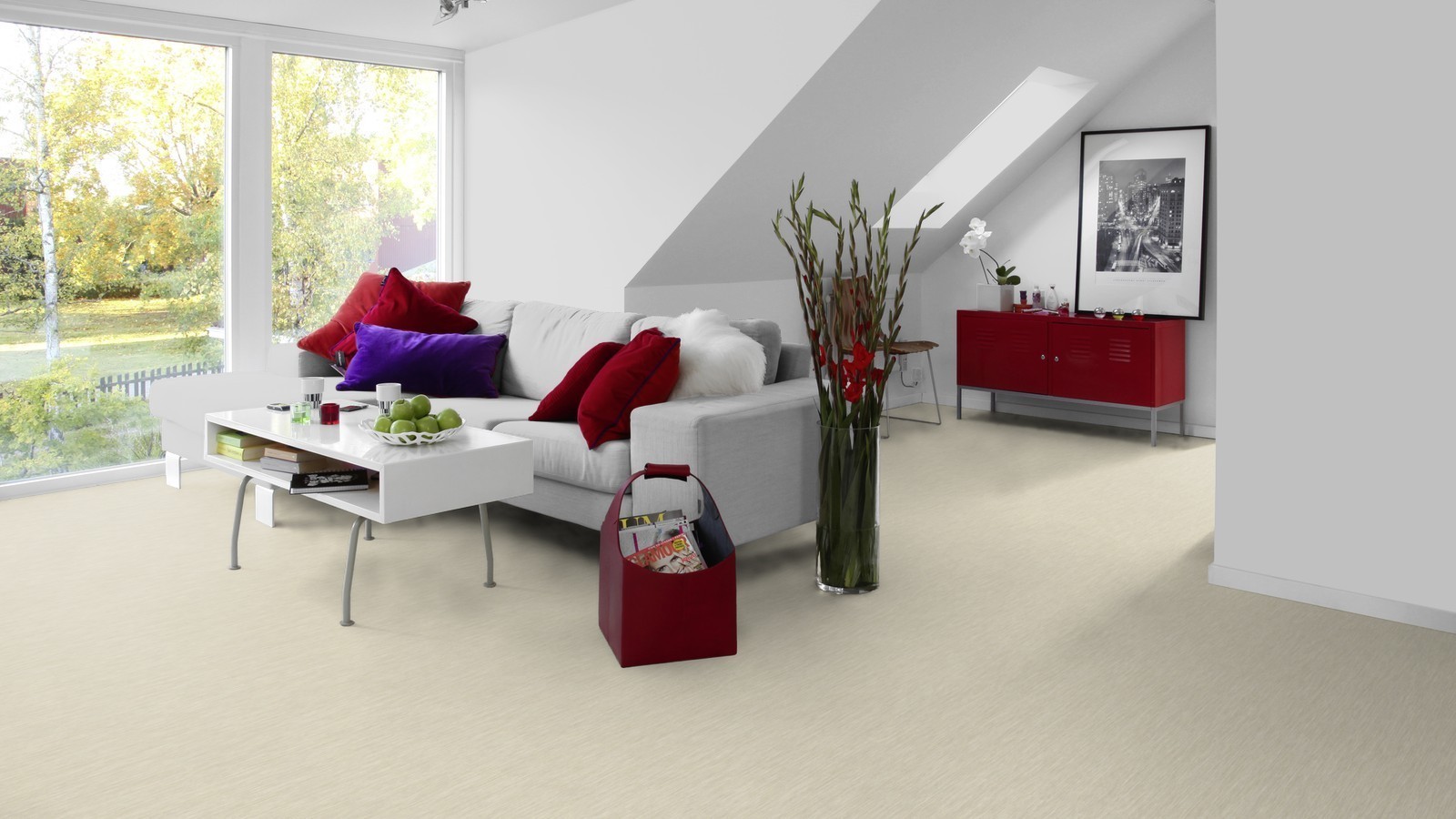 Tarkett Suelo de diseño iD Inspiration Loose-Lay White Delicate Wood Planke