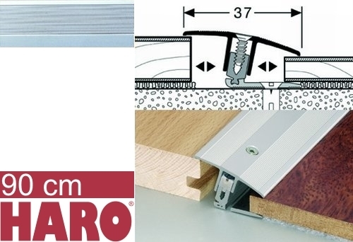 HARO Transition moulding Premium Flex Type 888 Silver 90 cm main product photo