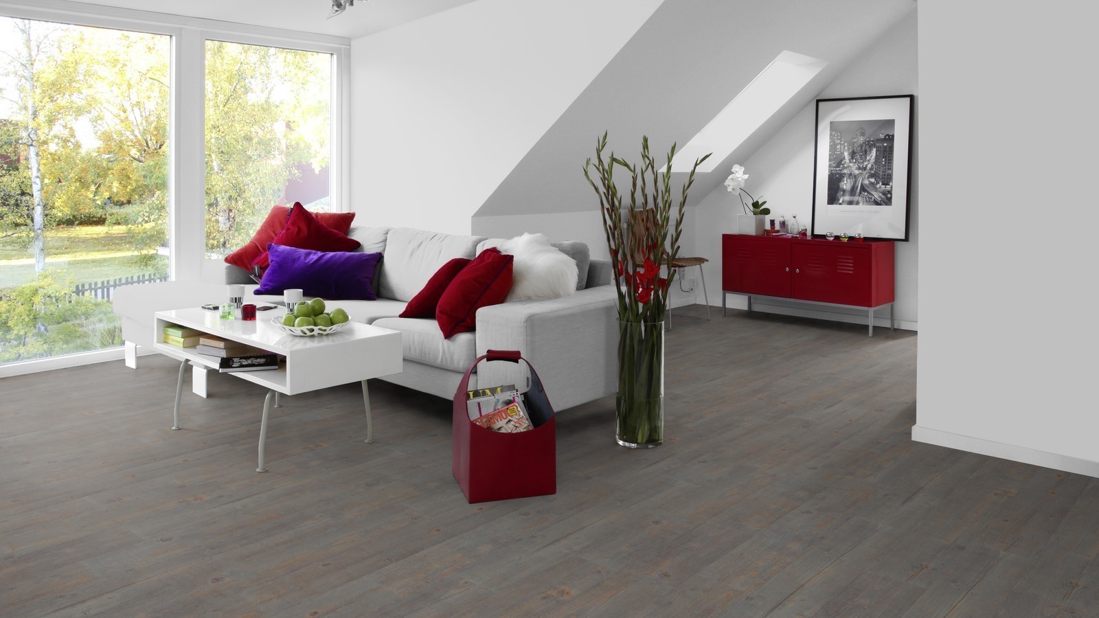 Tarkett Vinylboden Starfloor Vintage Grey Washed Pine Planke