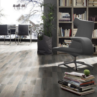 Laminate flooring Flexi Cloud Oak D3066 3-plank block width 193mm