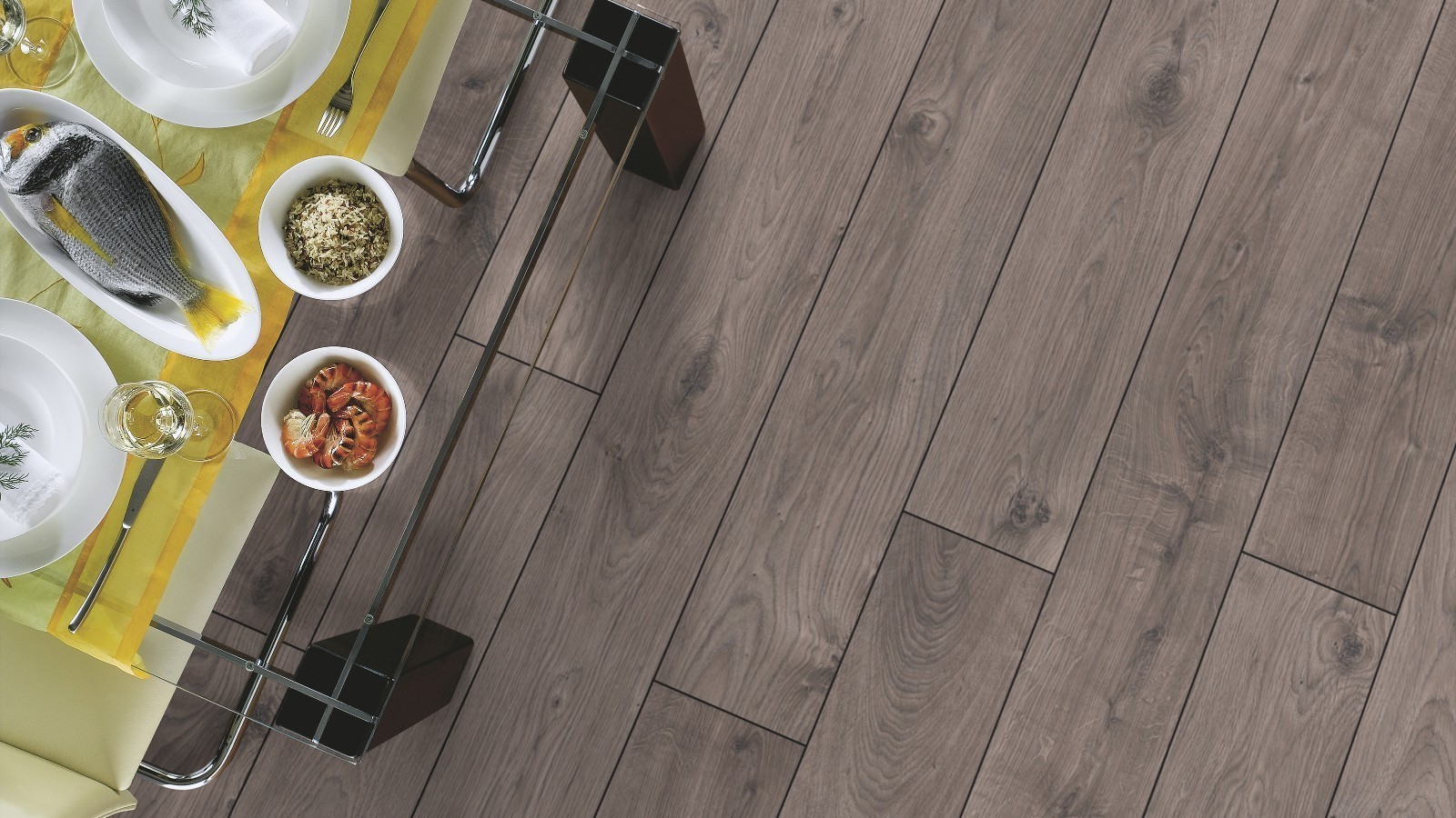 Stratifié Durable Atlas Oak Anthracite D3592 1 frise 4V Largeur 188mm