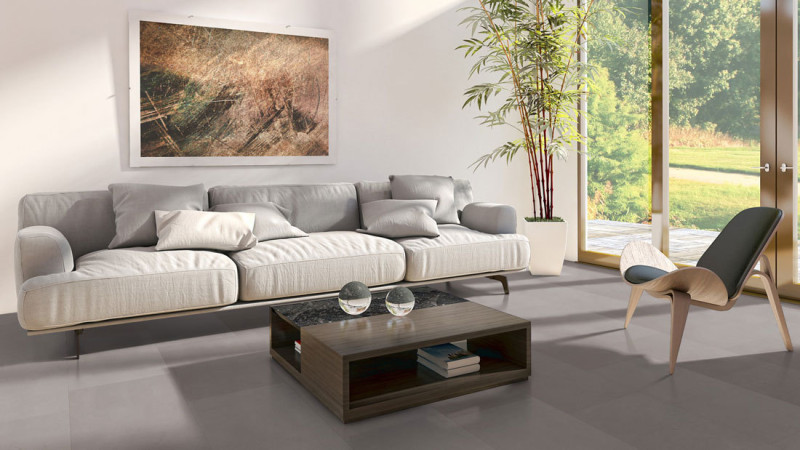 FUNDERMAX - Stratifié compact HPL intér. 0747 Gris Moyen - 410x185,4 cm - ép. 10 mm FUNDERMAX - Stratifié compact HPL intér. 0747 Gris Moyen - 410x185,4 cm - ép. 10 mm
