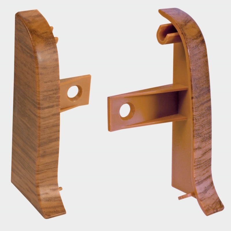 Brebo End caps left and right QUE Amber Oak