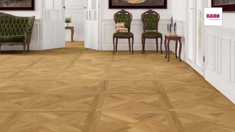 Parkett HARO parkettmanufaktur Tabla de parquet de roble St. Andrew 4V main product photo
