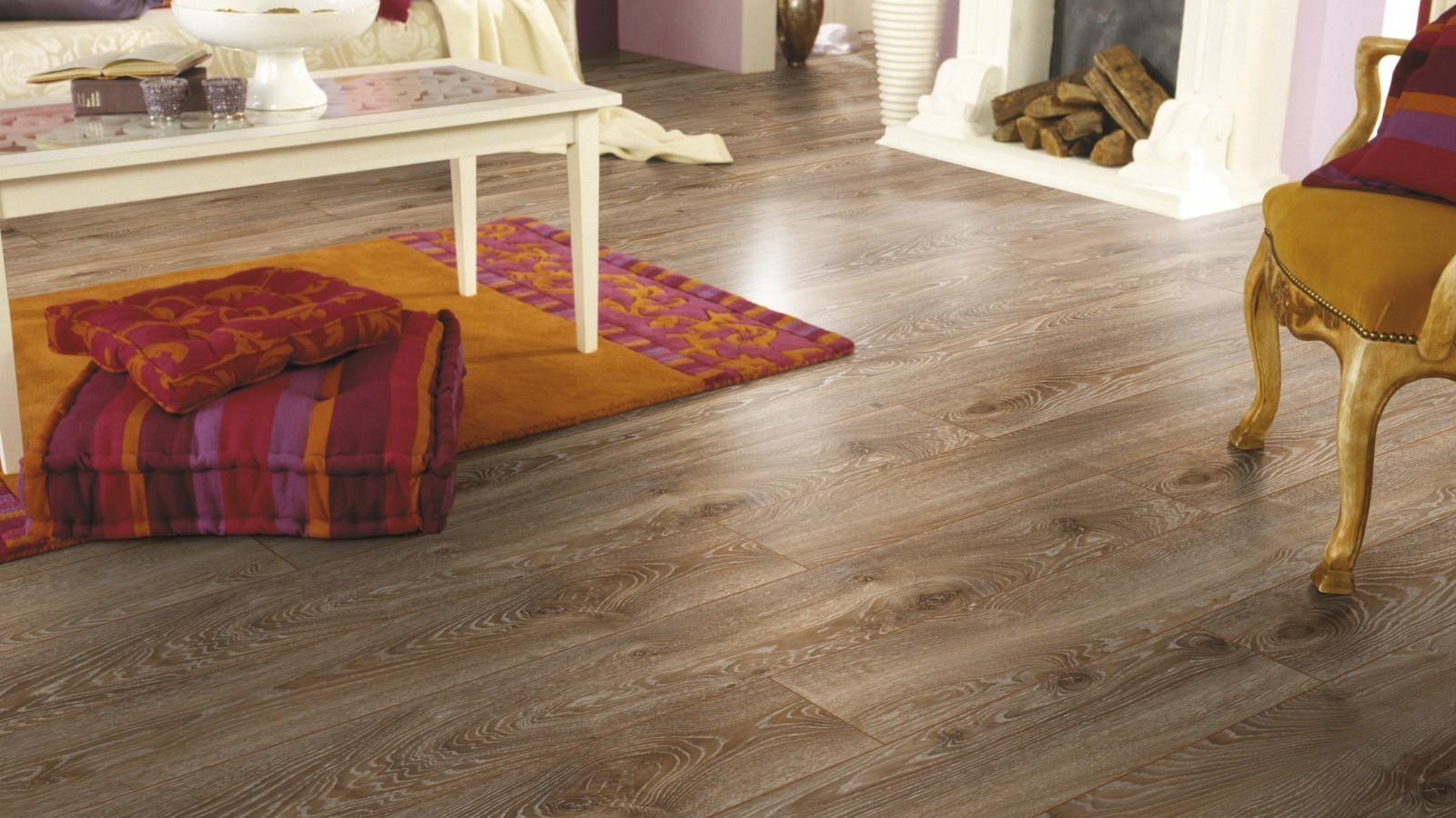 Laminat Wide Highland Eiche Bronze D4795 1-Stab Landhausdiele 4V Breite 188mm