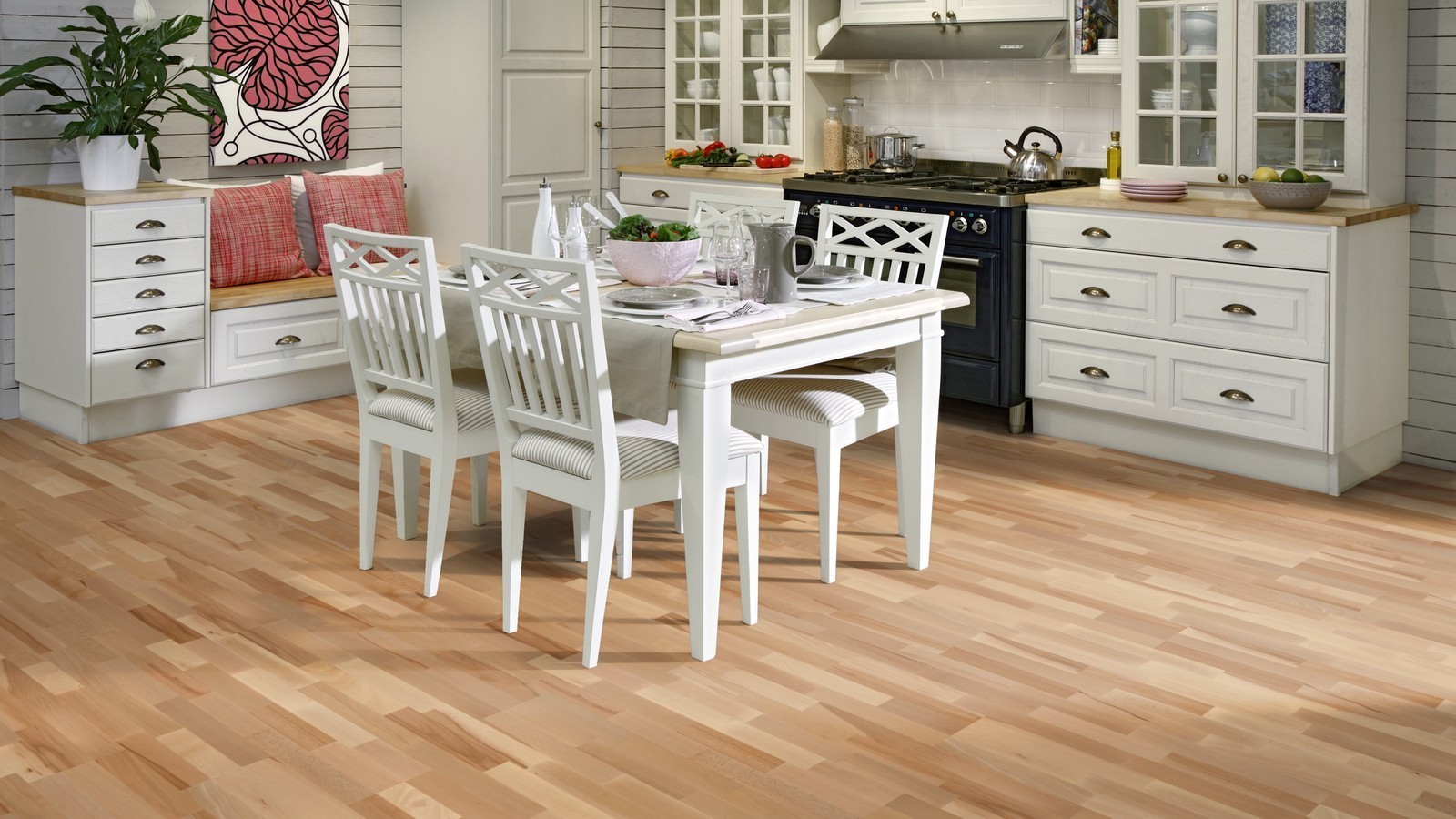 Tarkett Parquet Pure Robust Hêtre 3 frises