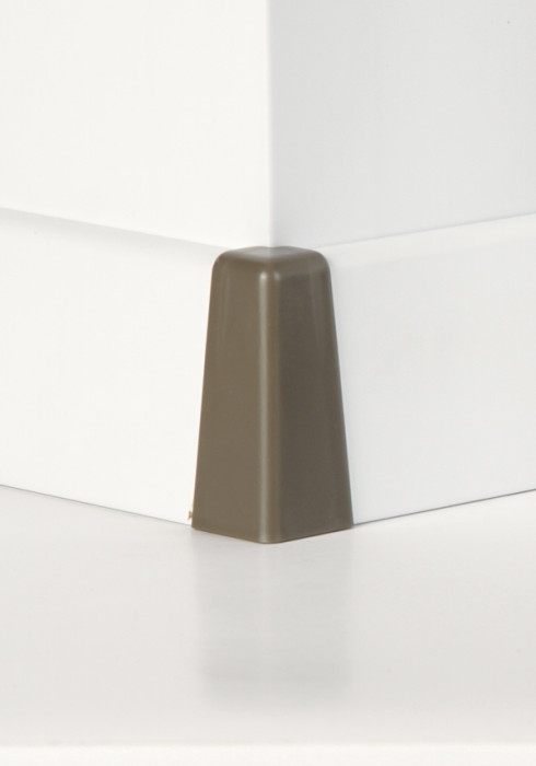 Classen External corners for CLIP Skirting boards 19x58 Plain umber grey main product photo