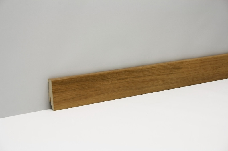 Classen CLIP Sockelleiste Pecan foliert 2400x19x58 main product photo