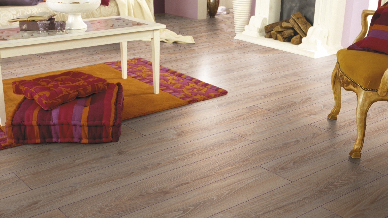 Laminat Select Whitewashed Oak D2987 1-Stab Landhausdiele 4V Breite 193mm