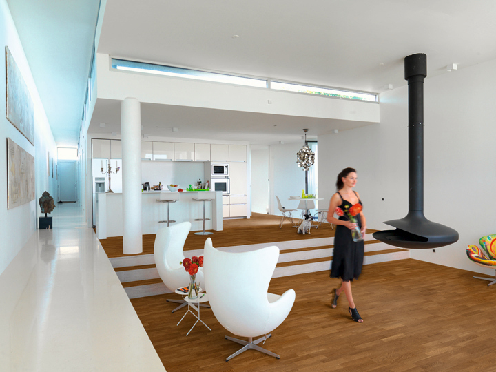 Tarkett Parkett Shade Natur Eiche Praline 3-Stab-Schiffsboden