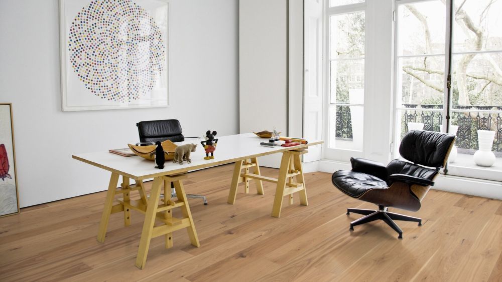 Wicanders Parquet Europeo Roble Castillo Versalles rústico blanco aceitado lama ancha 2V