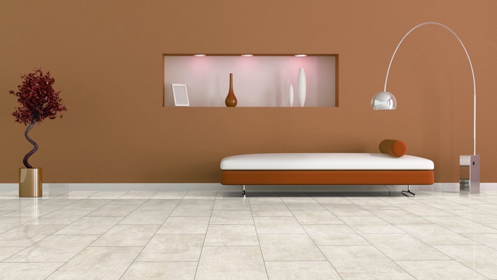 Laminat Blue Line Stone Loft D3547 Hochglanz Fliesenoptik 4V