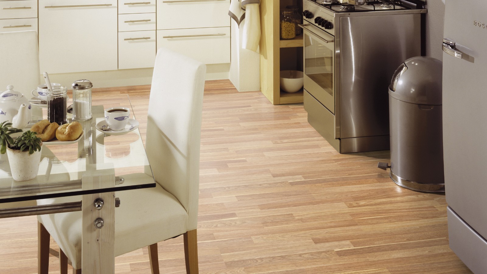 Laminat Flexi Eiche Achat D2304 3-Stab Schiffsboden Breite 193mm