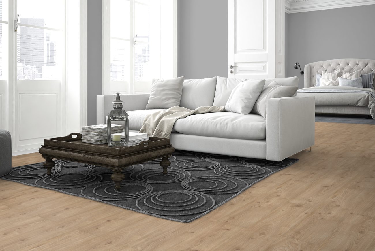 Classen Laminat Trend World Eiche sägerau 1-Stab Landhausdiele 4V