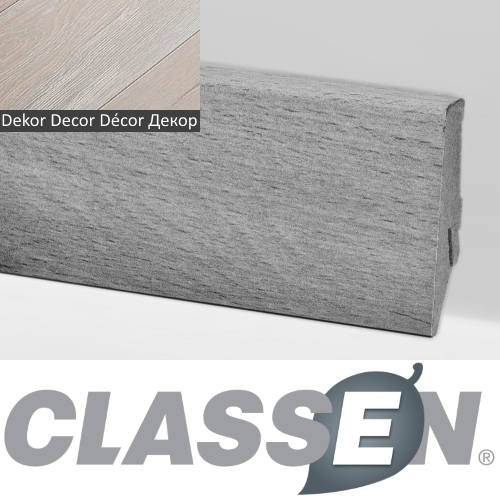 Classen NEO Wood 52 Skirting board 19x58 Oak Caesar DK1697 foiled 240 cm main product photo