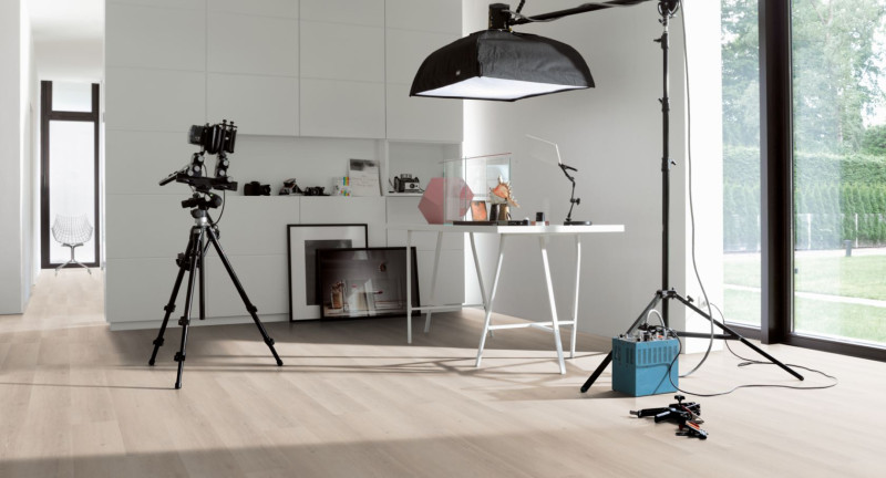 Parador Vinylboden Basic 30 Eiche Skyline Weiß Landhausdiele main product photo