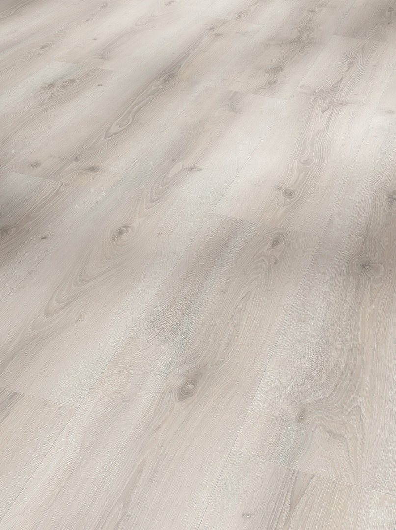 Parador Laminat Basic 600 Eiche Askada Weiß Gekälkt breite Landhausdiele 4V