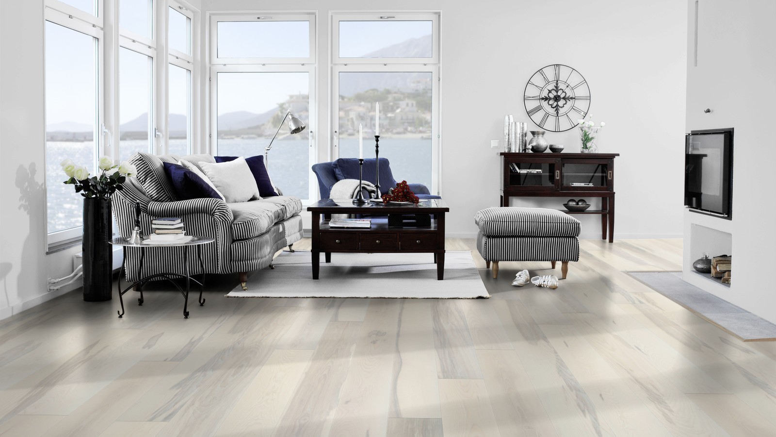 Tarkett Parkett Atelier Prestige Contrast Esche Seashell Landhausdiele M4V