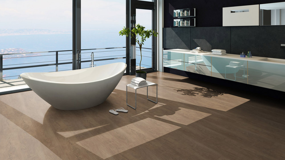 Skaben Vinyl massiv Life Click 55 Vintage Oak Light Natural 1-strip 4V