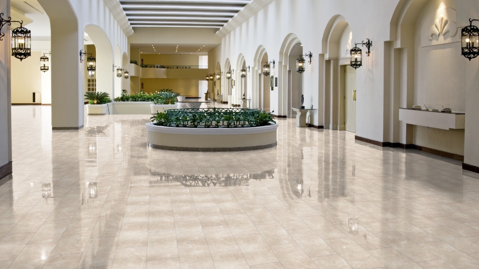 Stratifié Blue Line Stone Botticino Classico Light D2911 Brillant en aspect Carrelage 4V