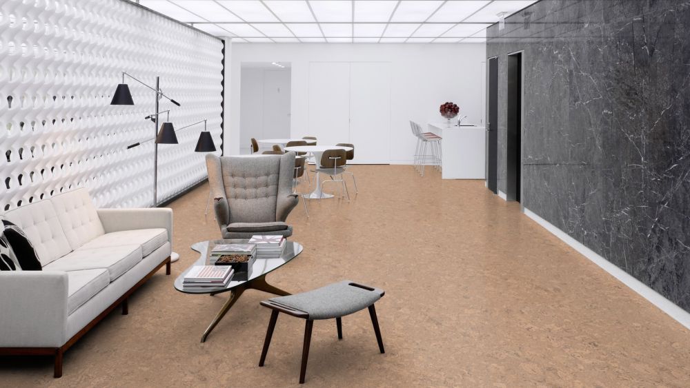 Wicanders Korkboden corcho Esencia Personalidad Champagne Fliese