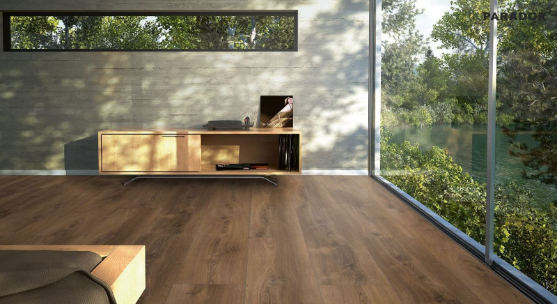 Parador Laminat Basic 600 Eiche Montana Gekälkt breite Landhausdiele 4V main product photo