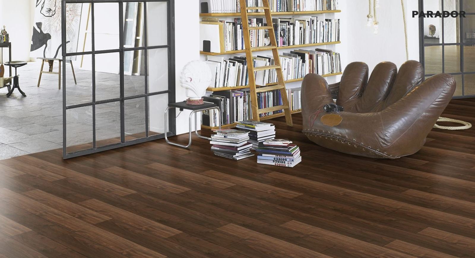 Parador Laminat Trendtime 1 Walnuss Stabdiele 4V