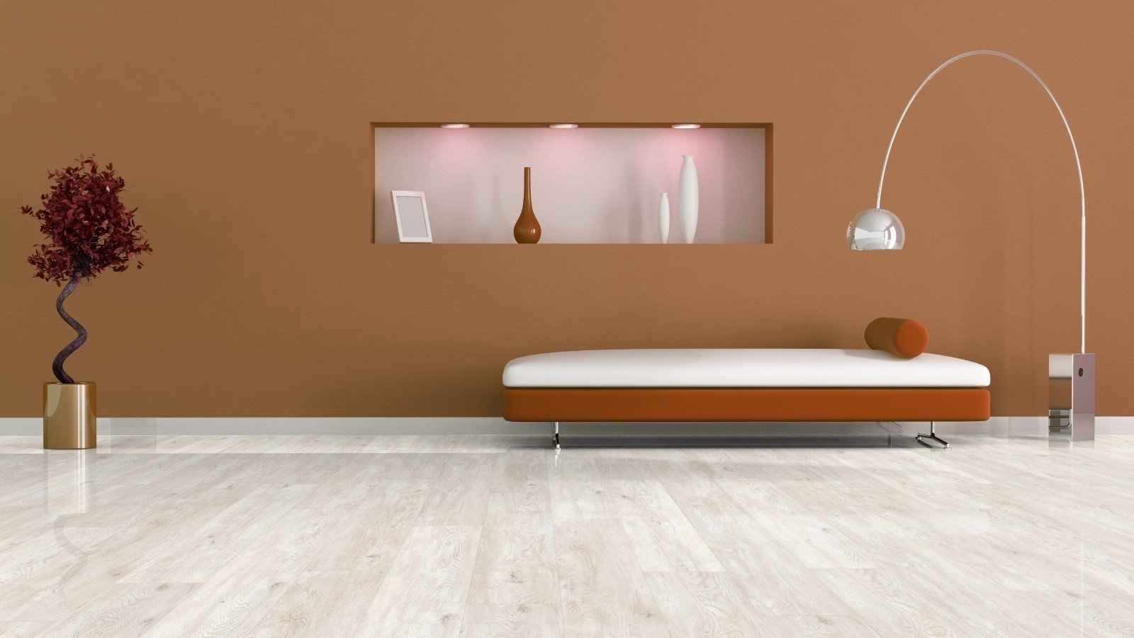 Laminat Noble Aragon Oak 1-Stab Landhausdiele Hochglanz 4V