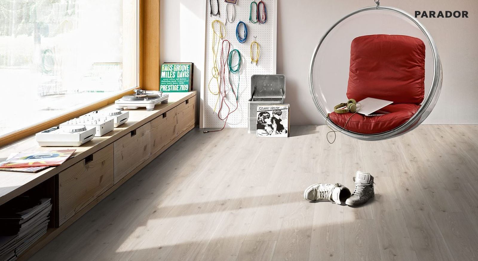 Parador Laminat Trendtime 6 Eiche Castell Weiß Lasiert Schlossdiele 4V