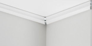 Parador inside corners for ceiling moulding DAL 1 Alu-Optik