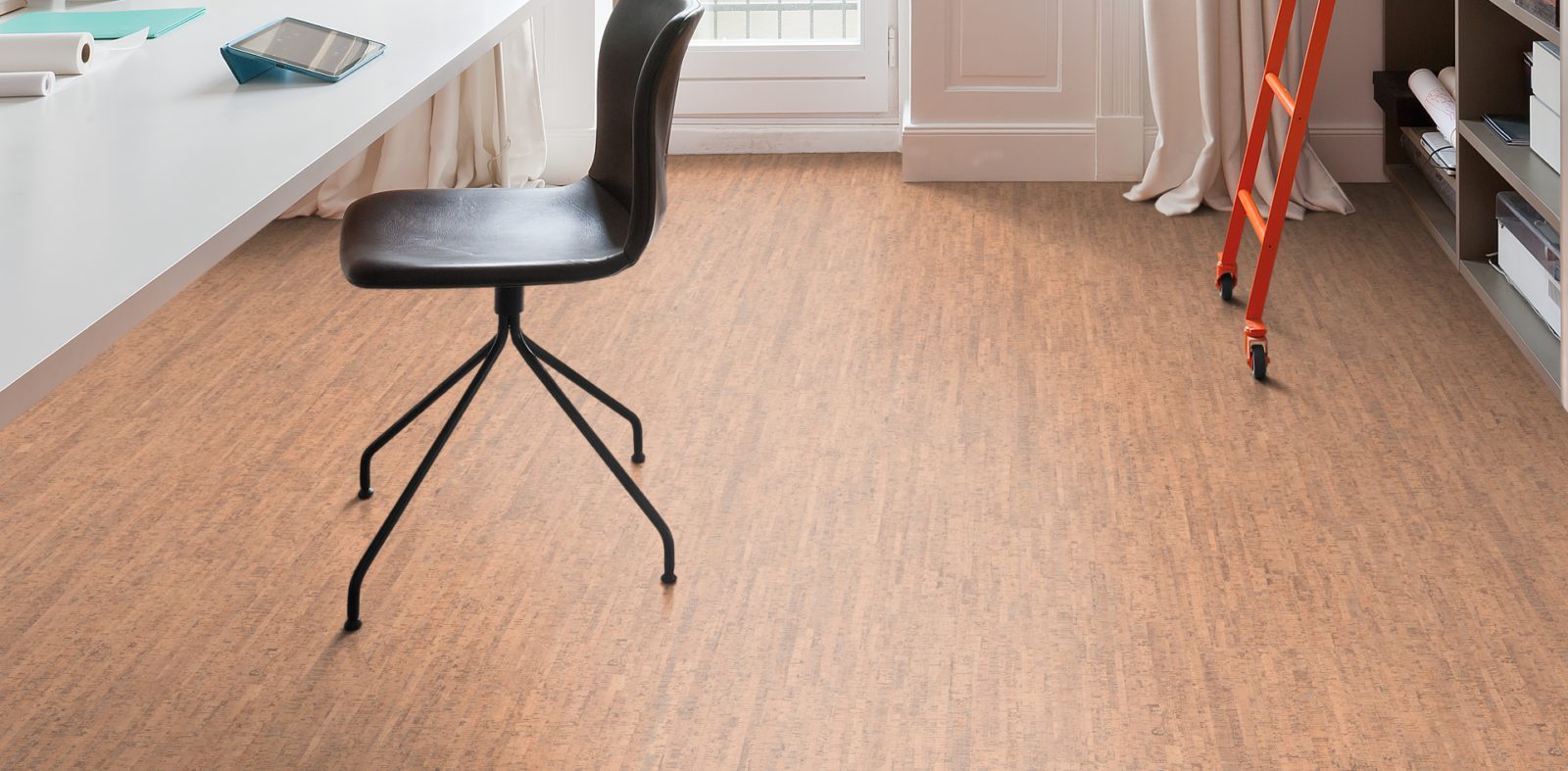 HARO Korkboden CORKETT Arcos Antikweiß permaDur Top Connect