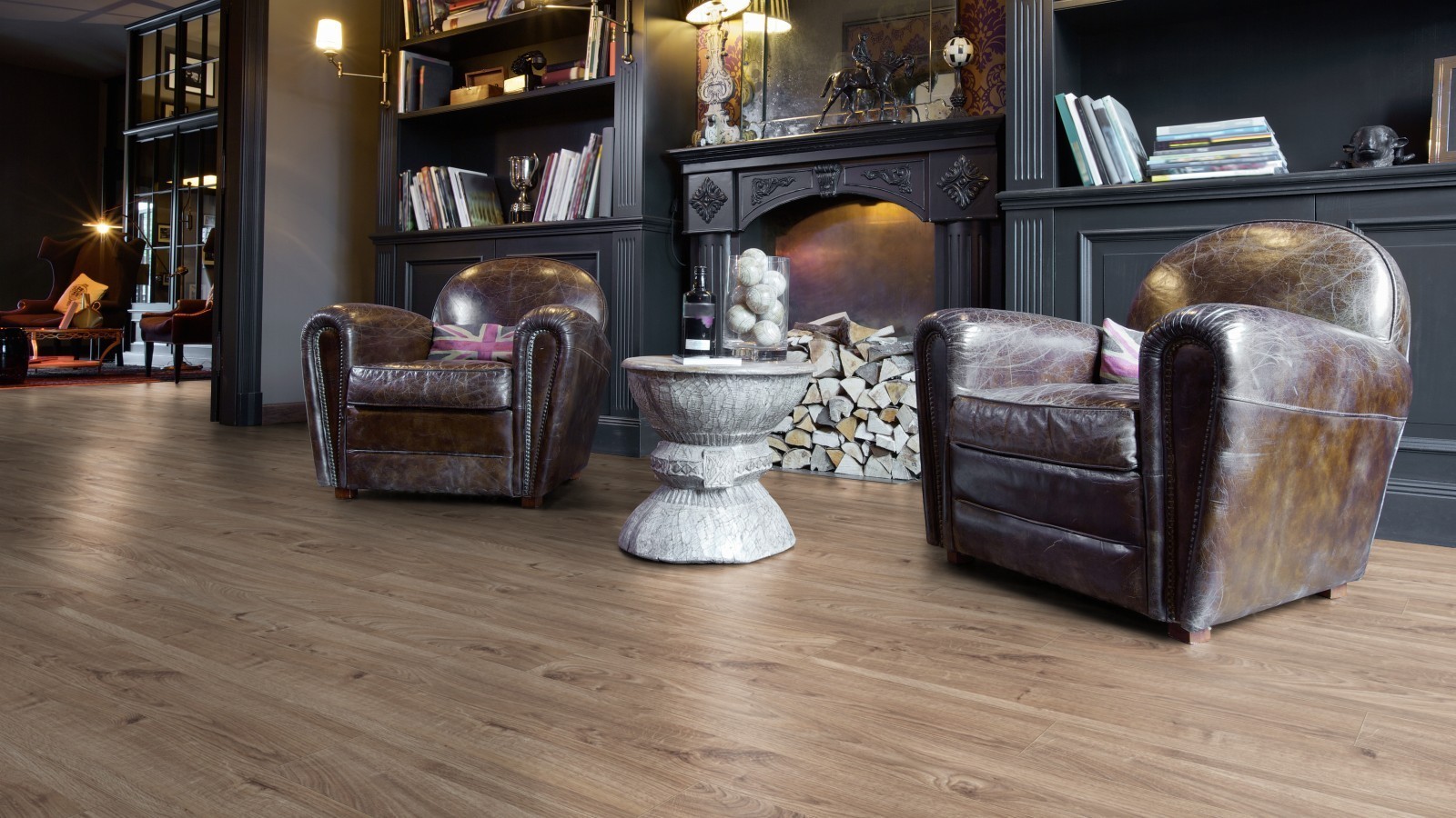 Laminat Wide Everest Oak beige D3081 1-Stab Landhausdiele 4V Breite 188mm