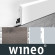 Wineo Skirting board 15/70 Tennessee Oak Platinum LA065
