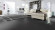 Wineo Vinyl flooring 800 Tile L Solid Black Tile Bevelled edge for gluing