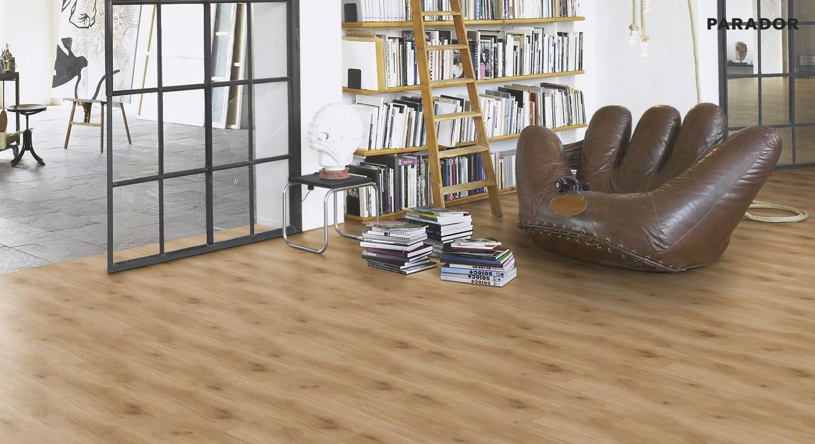 Suelo laminado de Parador Basic 400 Roble Horizonte Natural 4V