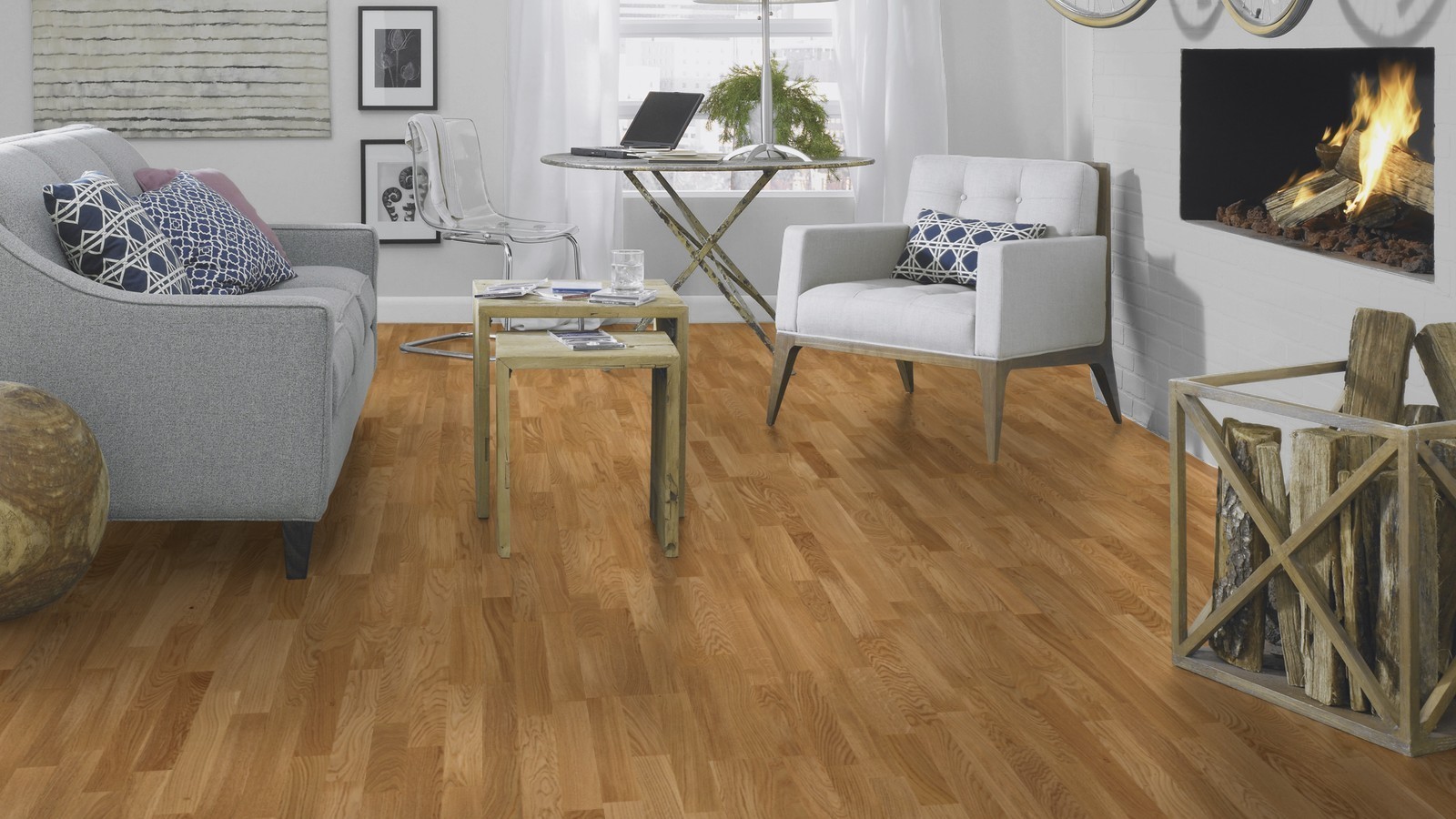 Tarkett Parquet Pure Natur Roble 3-lamas suelo de barco Proteco Natura 13 mm