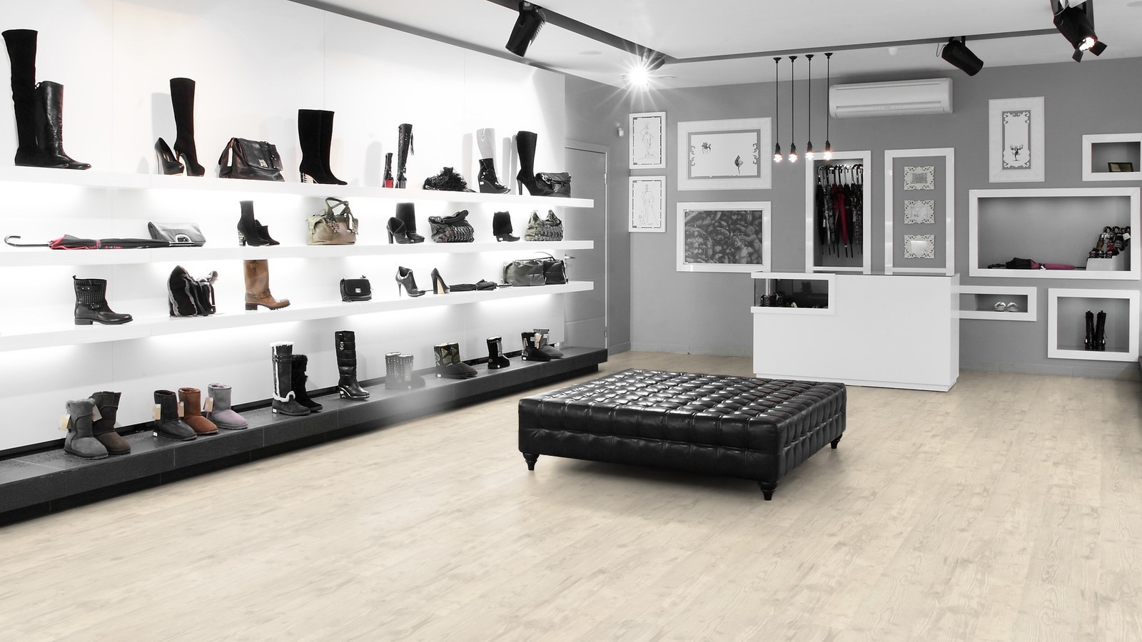 Tarkett Designboden iD Inspiration Loose-Lay White Christmas Pine Planke