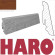 HARO Skirting board for parquet 19x58 Thermo Ash Mezzo veneered oiled