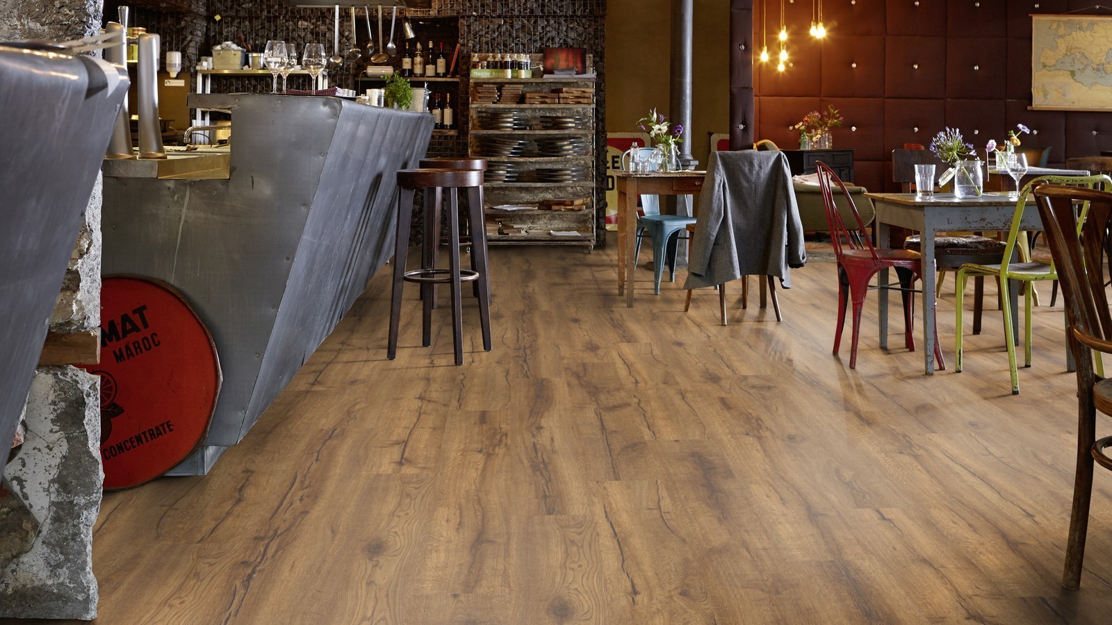 Tarkett Laminat Vintage 832 Eiche Heritage rustikal Landhausdiele 2V