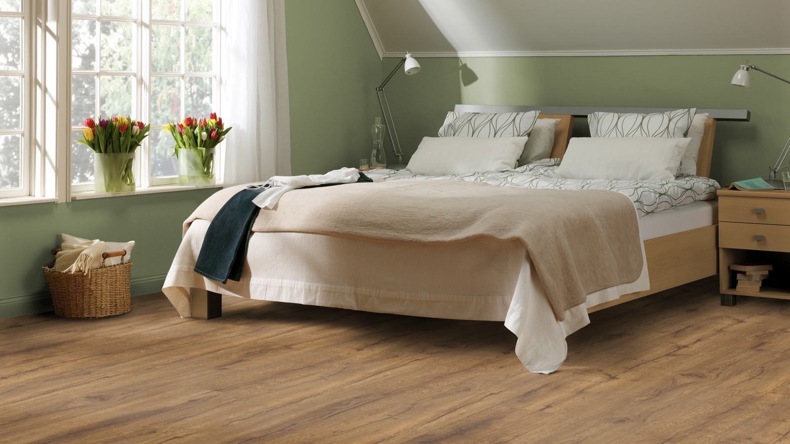 Tarkett Laminado Tablón Largo 932 Roble Heritage rústico Tablón entero / Tablón largo 4V