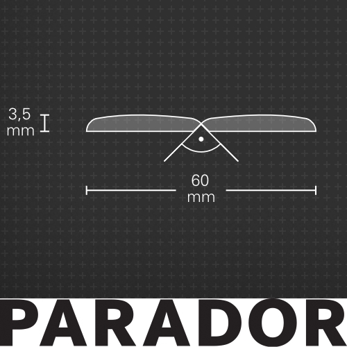 Parador Folding ledge FAL Blanco Brillo Intenso main product photo
