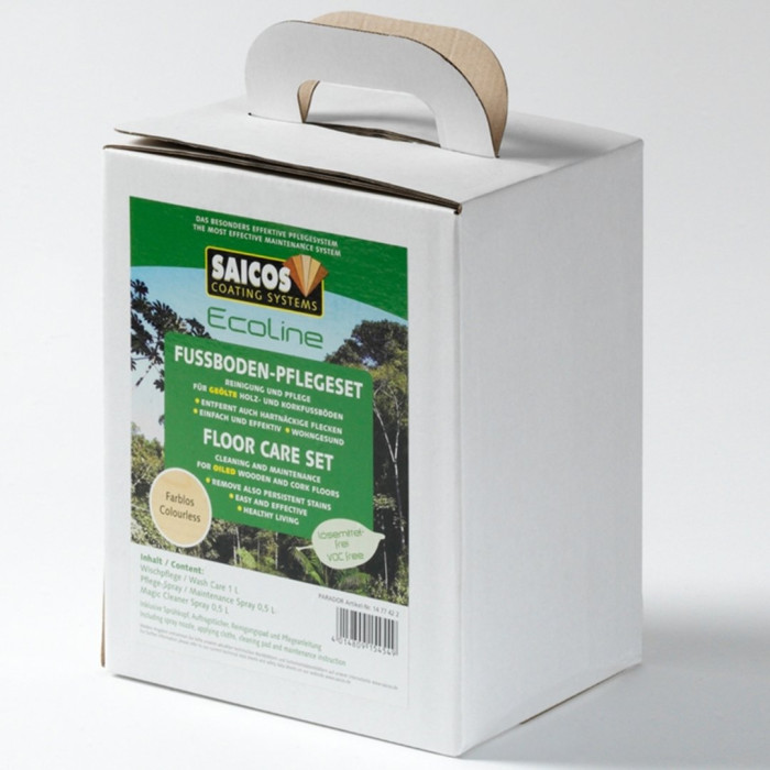 Parador Care set Saicos colourless for real wood flooring main product photo