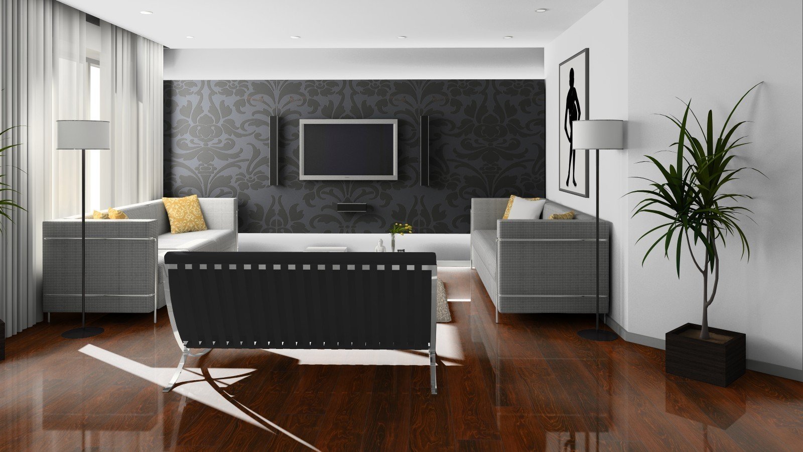 Laminat Noble Plateau Maple 1-Stab Landhausdiele Hochglanz 4V