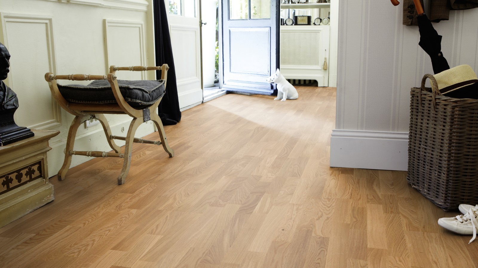 Tarkett Parquet Pure Natur Roble 3-lamas suelo de barco Proteco Natura 13 mm
