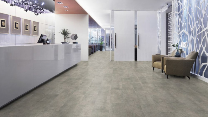 Wicanders Cork flooring Artcomfort Concrete Haze NPC Tile main product photo